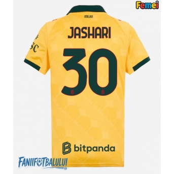 AC Milan Ardon Jashari #30 Tricou Fotbal Replică 2025-26 Femei Treilea